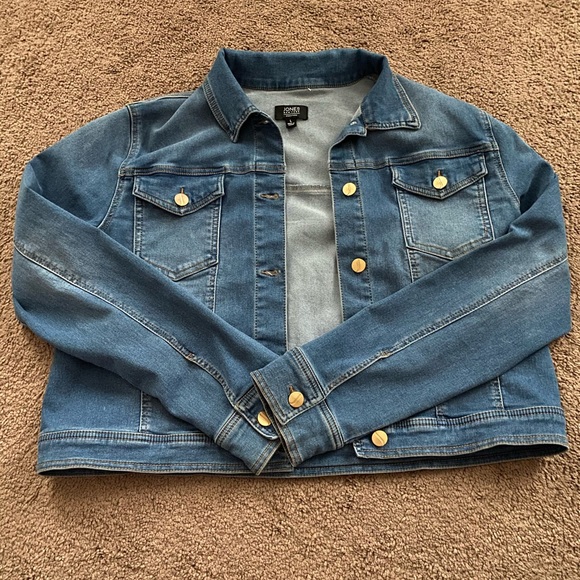 jones new york signature jean jacket